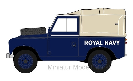 Oxford OXF43LR3S004 Land Rover Series III SWB Canvas - Royal Navy - Vorbestellung 1:43