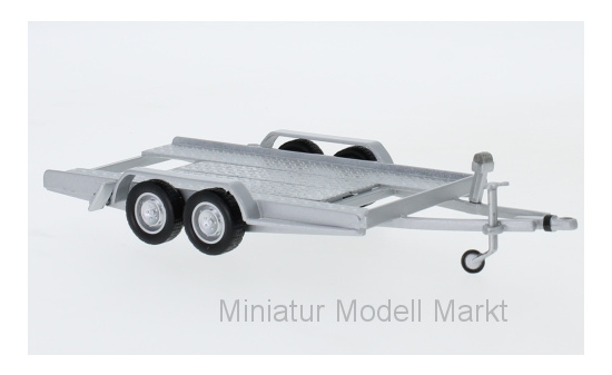 IXO IXOTRL004-S Anhänger Autotrailer - silber 1:43