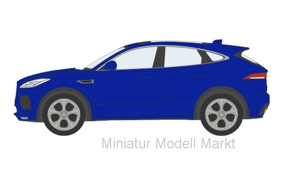 Oxford OXF76JEP001 Jaguar E-Pace - blau (Metallic) - Vorbestellung 1:76