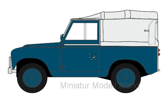 Oxford OXF43LR2S007 Land Rover Series II SWB Canvas - RAF Police - Vorbestellung 1:43