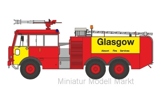 Oxford OXF76TN006 Thornycroft Nubian - Glasgow Airport Fire Services 1:76