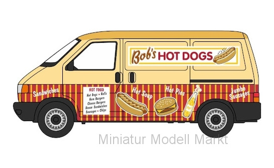 Oxford OXF76T4007 VW T4 Van - Bobs Hot Dogs 1:76