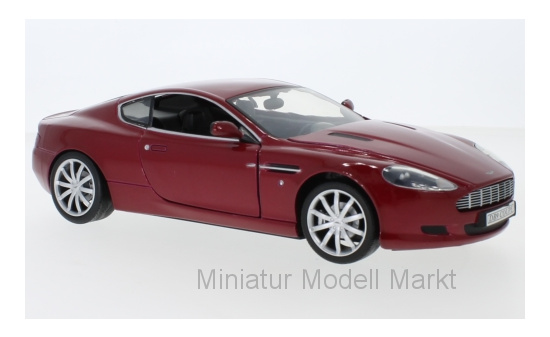 Motormax MOM73174RED Aston Martin DB9 - dunkelrot (Metallic) - Vorbestellung 1:18