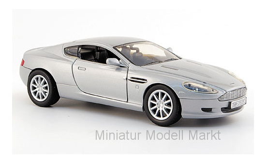 Motormax MOM73321SILVER Aston Martin DB9 - silber 1:24