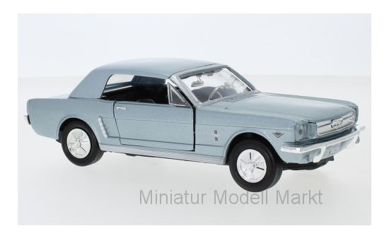 Motormax MOM73273LIGHT-BLUE Ford Mustang Hardtop - Vorbestellung 1:24