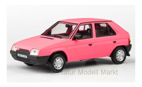 Abrex ABR143ABS-708BW Skoda Favorit 136L - rosa (Matt) - Vorbestellung 1:43