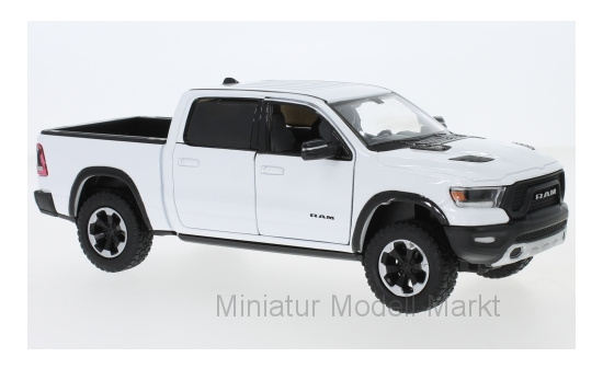 Motormax MOM79358WHITE Dodge RAM 1500 Crew Cab Rebel - weiss - Vorbestellung 1:24