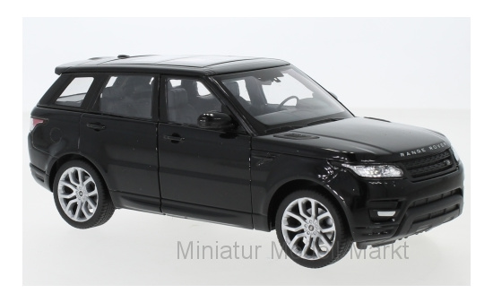 Welly WEL24059BLACK Land Rover Range Rover Sport - schwarz - Vorbestellung 1:24