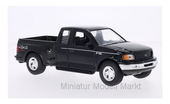 Welly WEL29396BLACK Ford F-150 Flareside Supercab - schwarz - Vorbestellung 1:24