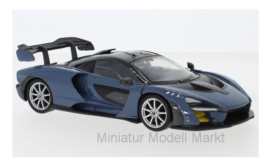 Motormax MOM79355BLUE McLaren Senna - blau (Metallic) - Vorbestellung 1:24