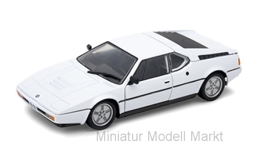 Welly WEL24098WHITE BMW M1 - weiss - Vorbestellung 1:24