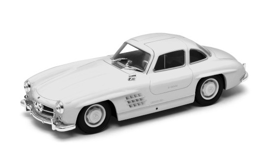 Welly WEL24064White Mercedes 300 SL (W198) - weiss - Vorbestellung 1:24