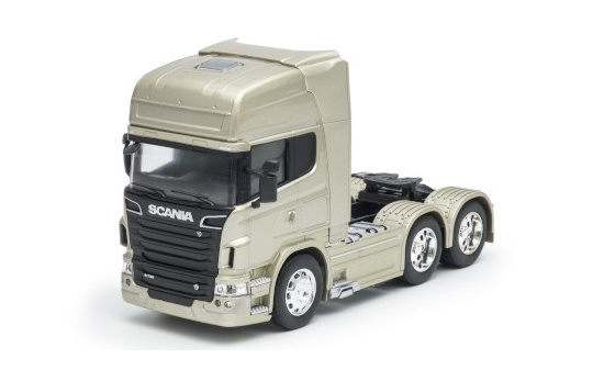 Welly WEL32670L-Gold Scania R730 V8 (6x4) - beige (Metallic) - Vorbestellung 1:32