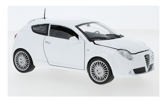 Motormax MOM73371WHITE Alfa Romeo MiTo - weiss - Vorbestellung 1:24