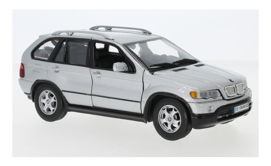 Motormax MOM73254SILVER BMW X5 (E53) - silber - Vorbestellung 1:24