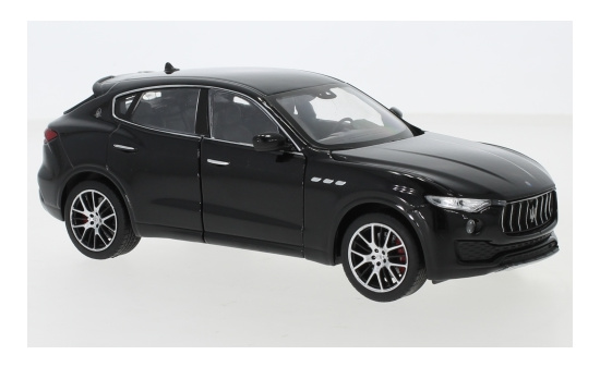 Welly WEL24078W-Black Maserati Levante - schwarz - Vorbestellung 1:24