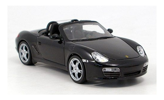 Welly WEL22479black Porsche Boxter S, Cabrio, schwarz - Vorbestellung 1:24