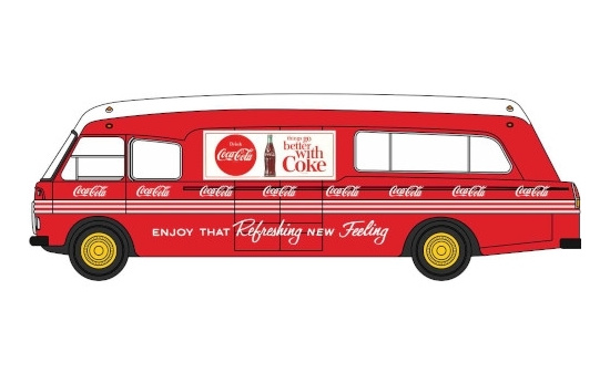 Oxford OXF76BMC005CC BMC Mobile Unit - Coca Cola - Vorbestellung 1:76