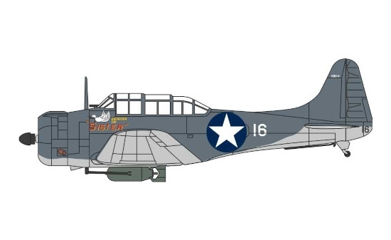 Oxford OXFAC110 Douglas Dauntless SBD-4 - U.S. Air Force - Vorbestellung 1:72