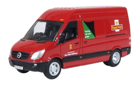 Oxford OXF76MSV003 Mercedes Sprinter Van - Royal Mail - Vorbestellung 1:76