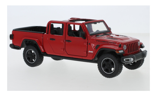 Motormax MOM79370RED Jeep Gladiator Rubicon - rot 1:24