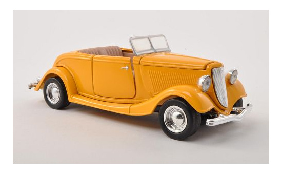 Motormax MOM73218YELLOW Ford Coupe Convertible - gelb - Vorbestellung 1:24