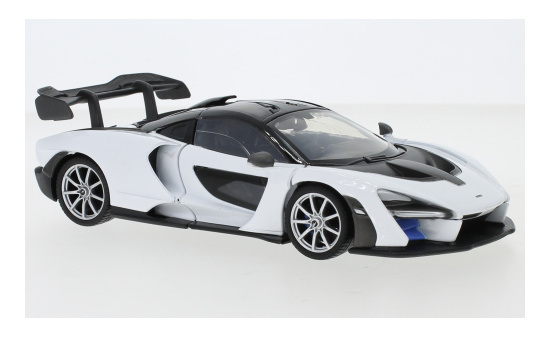 Motormax MOM79355WHITE McLaren Senna - weiss - Vorbestellung 1:24