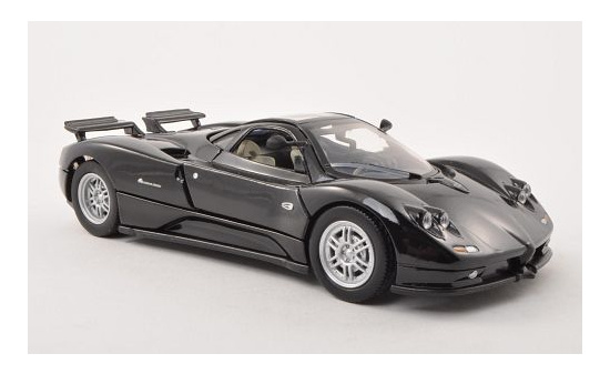 Motormax MOM73272BLACK Pagani Zonda C12 - schwarz - Vorbestellung 1:24