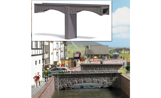 Busch 7019 Steinbrücke 1:160