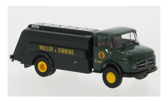 Brekina BRE47040 Mercedes L 322 Tankwagen - Müller & Sinning 1:87