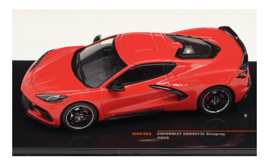 IXO IXOMOC303 Chevrolet Corvette C8 Stingray - rot 1:43