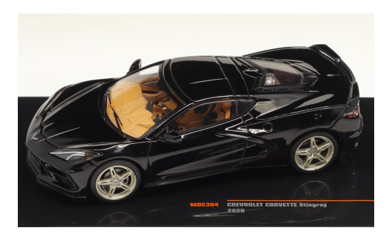 IXO IXOMOC304 Chevrolet Corvette C8 Stingray - schwarz 1:43