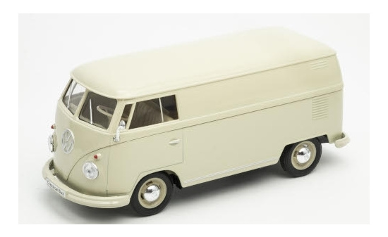 Welly WEL22095PV-CREAM VW T1 Bus Kasten - beige 1:24