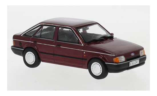 IXO IXOCLC381N Ford Escort MK IV - dunkelrot (Metallic) 1:43