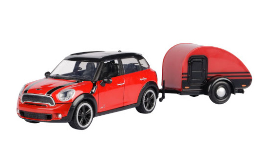 Motormax MOM79761 Mini Cooper S Countryman - rot , schwarz - Vorbestellung 1:24