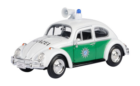 Motormax MOM79588 VW Käfer - Polizei Bayern 1:24