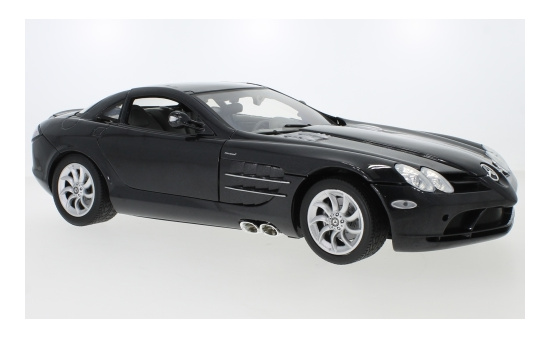 Motormax MOM73004BLACK Mercedes McLaren SLR - schwarz (Metallic) - Vorbestellung 1:12