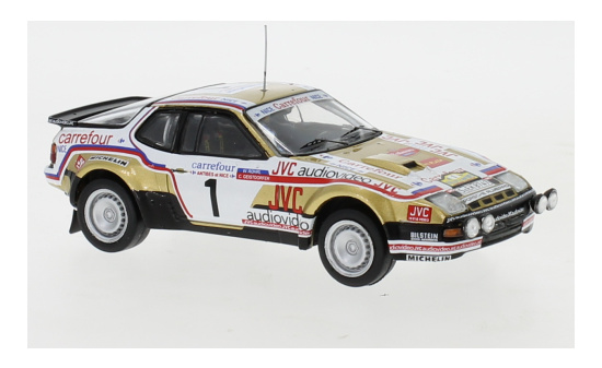 IXO IXORAC366LQ Porsche 924 Carrera GTS - Carrefour - Rallye Antibes - W.Röhrl - C.Geistdörfer 1:43