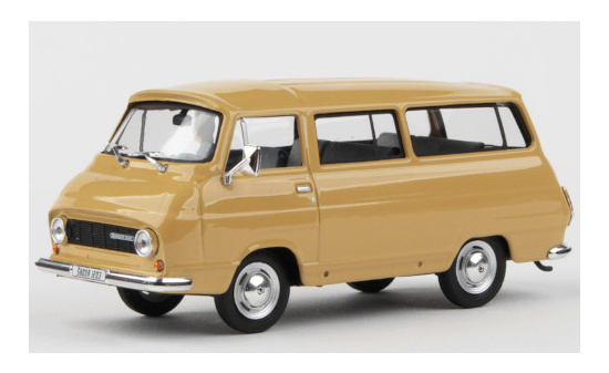 Abrex ABR143ABS-705GP Skoda 1203 Mikrobus - dunkelbeige - Vorbestellung 1:43