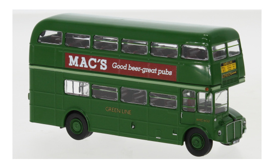 Brekina BRE61111 AEC Routemaster - London Greenline - Macs Pub 1:87