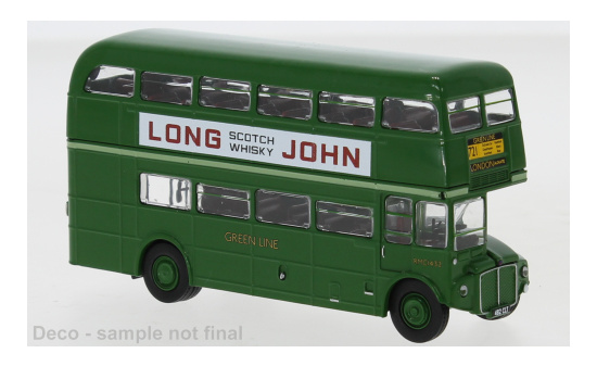 Brekina BRE61110 AEC Routemaster - London Greenline - Long John Whisky 1:87