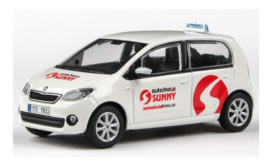 Abrex ABR143FA-020F02 Skoda Citigo - Autoskola Sunny 1:43