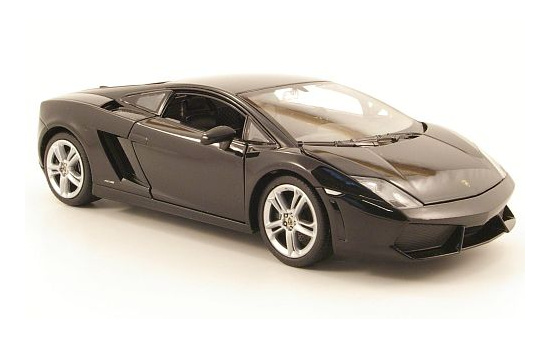 Welly WEL24005W-BLACK Lamborghini Gallardo LP560-4 - schwarz 1:24