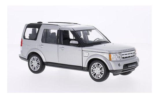 Welly WEL24008W-SILVER Land Rover Discovery 4 - silber 1:24