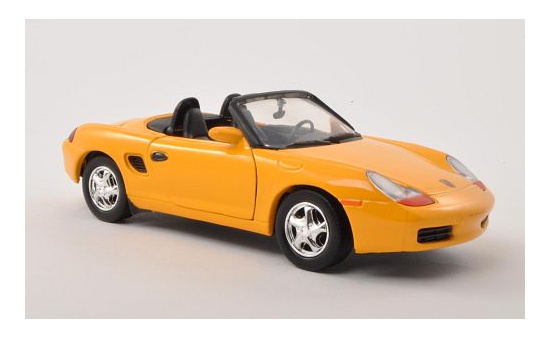 Motormax MOM73226YELLOW Porsche Boxster (986) - gelb 1:24