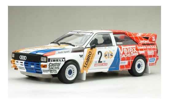 Sun Star SUN4252 Audi quattro A1 - Votex - Rally Hunsrück - H.Demuth - W.Lux 1:18