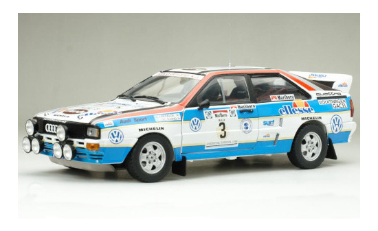 Sun Star SUN4254 Audi quattro A2 - ellesse - Rally Argentinien - J.Recalde - J.Del Buono - Vorbestellung 1:18