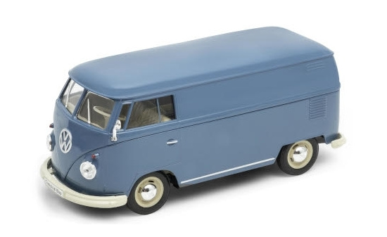 Welly WEL22095PV-Blue VW T1 Kasten - blau - Vorbestellung 1:24