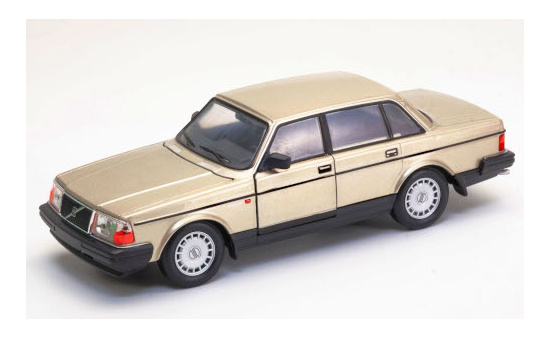 Welly WEL24102Gold Volvo 240 GL - gold 1:24