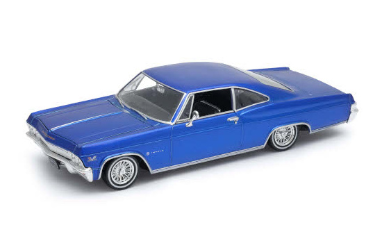 Welly WEL22417LR-BLUE Chevrolet Impala SS 396 Tuning - blau (Metallic) - Vorbestellung 1:24